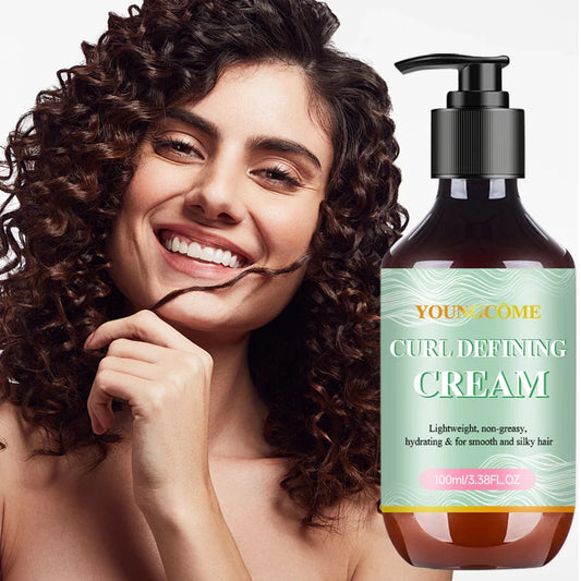 Curl Defining Cream – Anti-Frizz Moisture Lotion | 100ml Curl Styling Cream Oasis Select