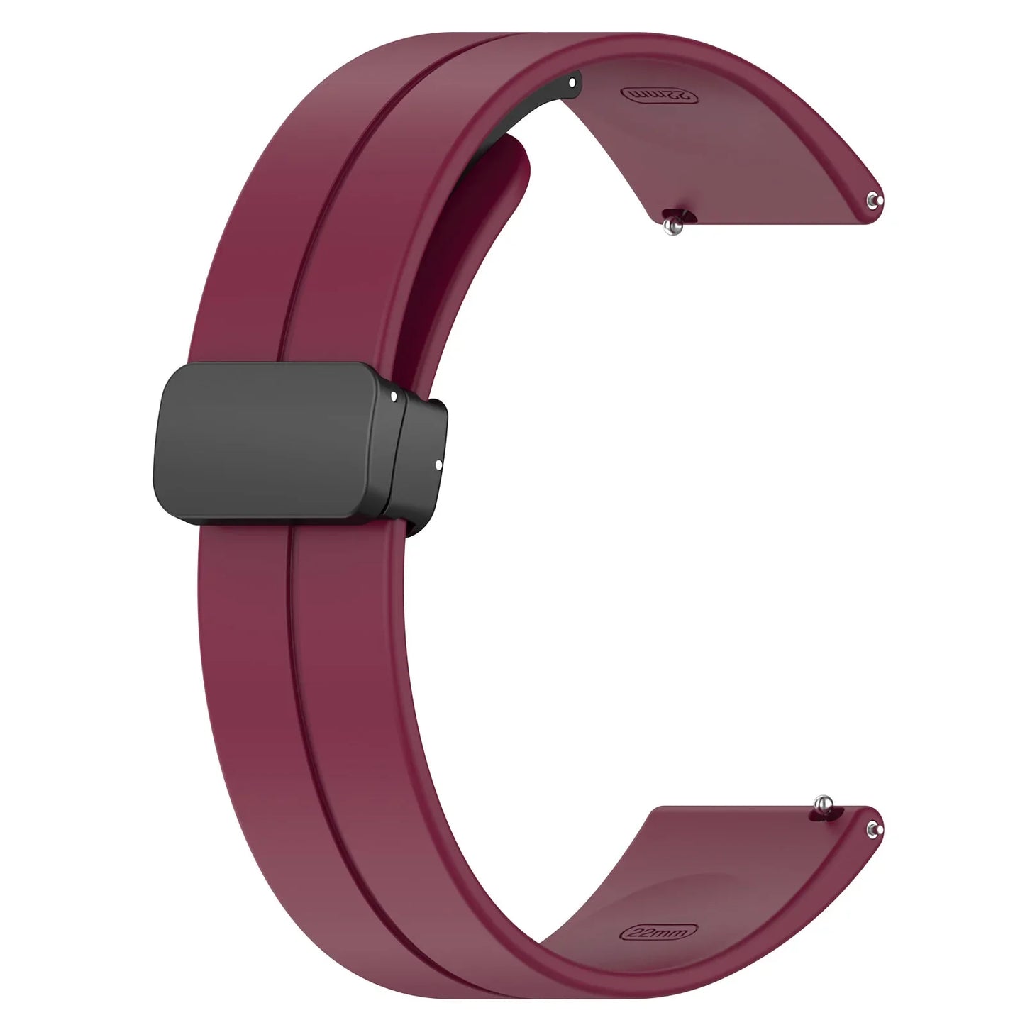 Silicone Watch Band 20mm/22mm – Xiaomi Samsung Huawei Strap