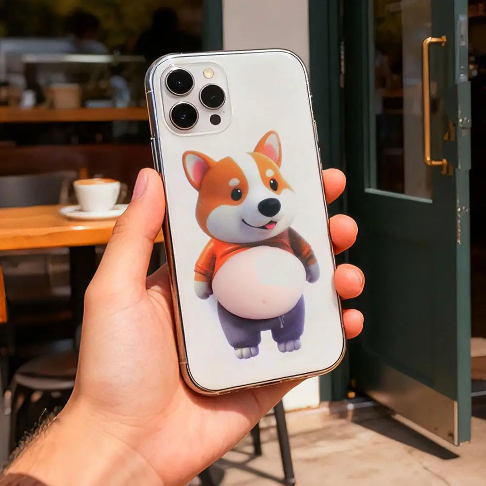Corgi Puppy Soft Squeeze Toy & Door Bumper Guard – 2 Pack