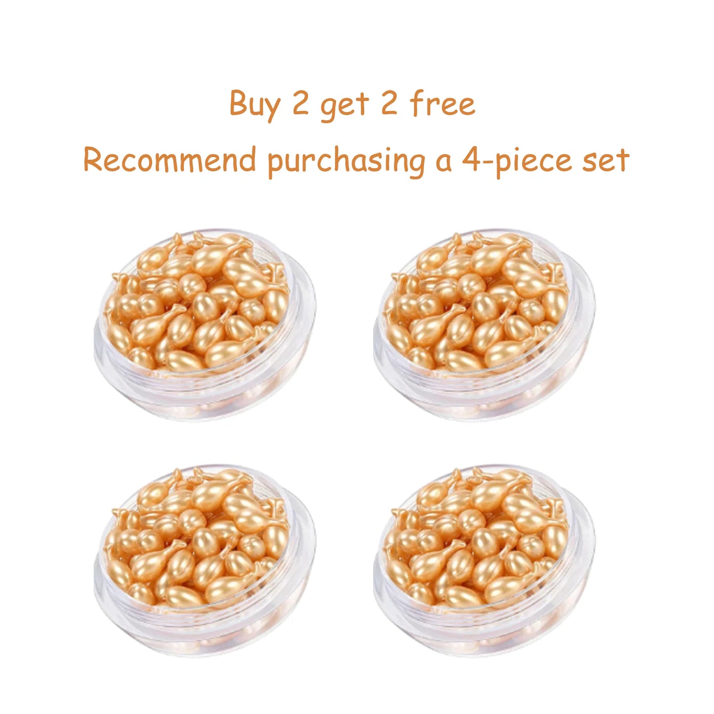 HOEGOA 30PCS Hair Regrowth Capsules Promotes Hair Growth Prevents Hair Loss Nourishes The Scalp Scalp Essential Oil Capsules Peaceful Pleasures Health and Wellness 30PCS x4