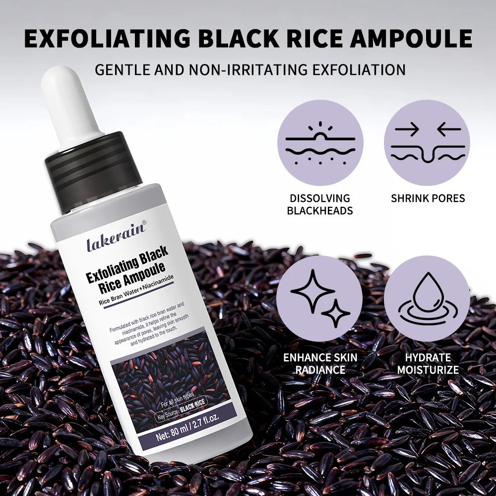 Rice Peeling Ampoule Soft Exfoliating Face and Body Scrub Dead Skin Cells Blackhead Remover for All Skin Types korean skin care Peaceful Pleasures Health and Wellness