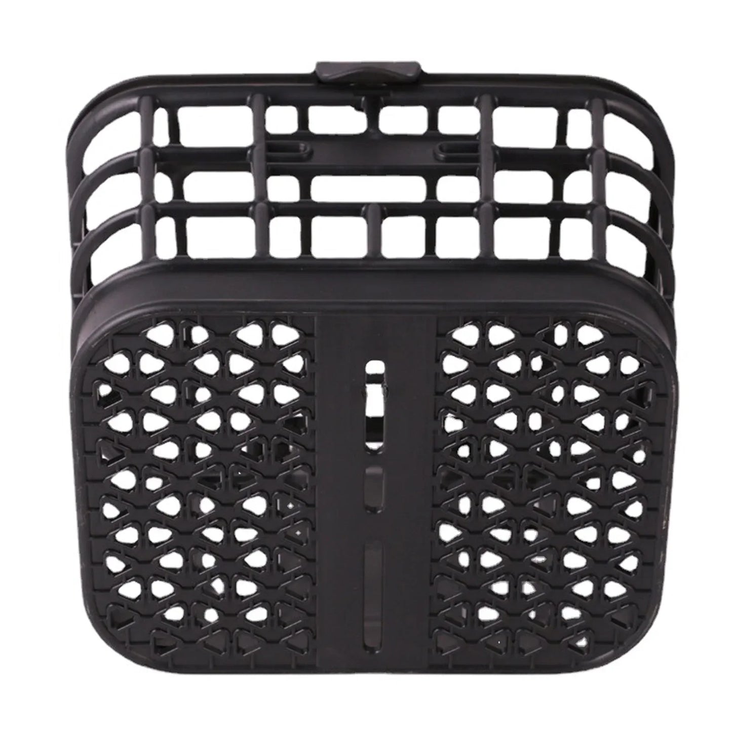 Large Capacity Anti Extrusion Black Material Detachable Bike Basket