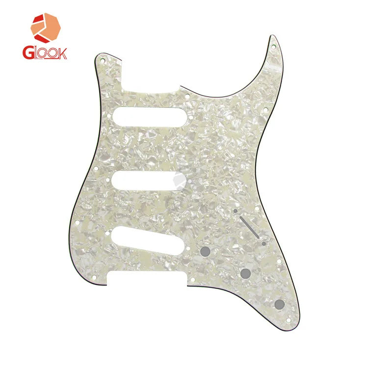 11 Nail Electric Guitar Guard ST SQ Panel Hole Single SSS Meffen