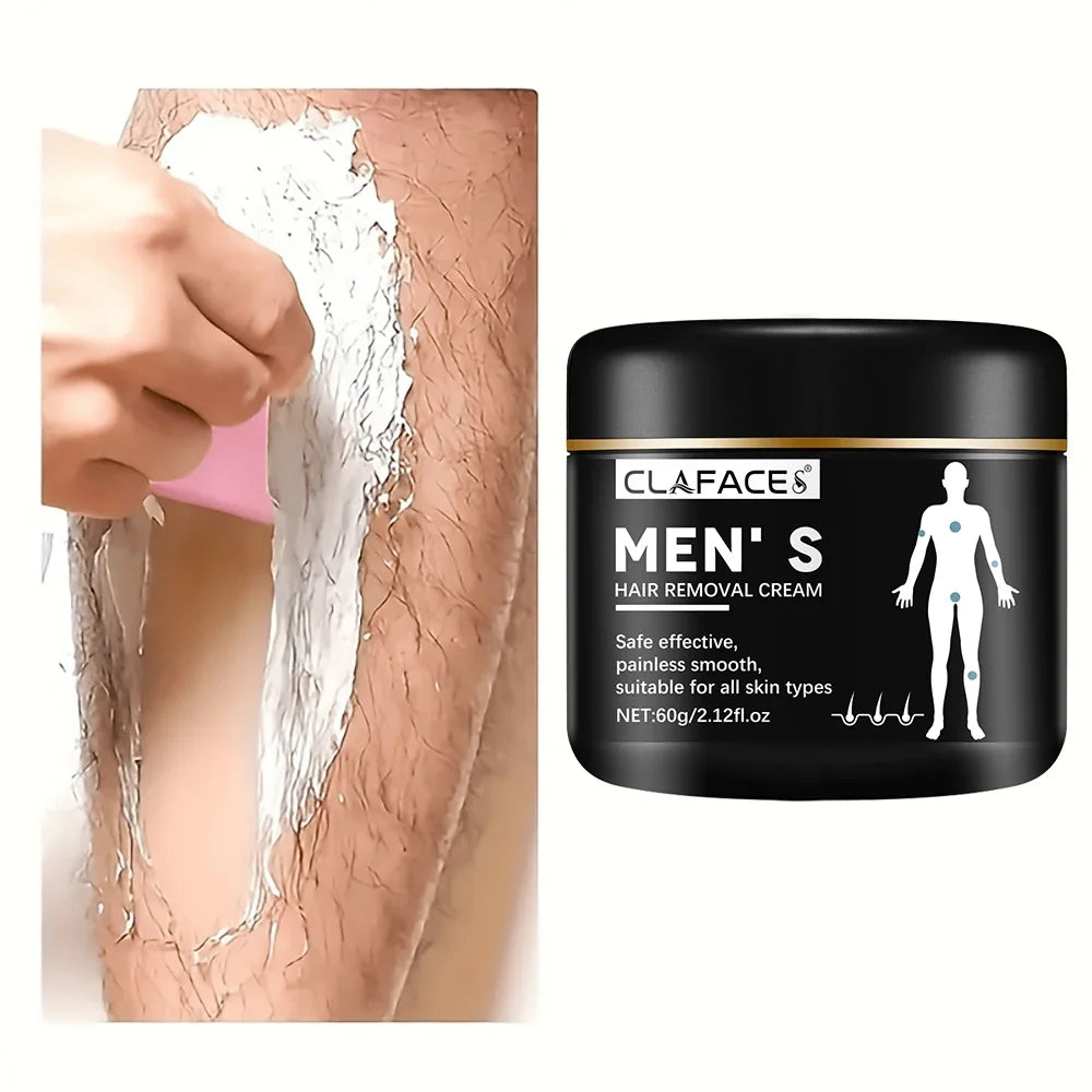 LGRAMER Men's Painless Hair Removal Cream – Body & Armpit