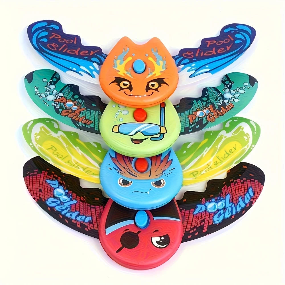 Manta Ray Self-Propelled Pool Diving Toy for Kids | No Batteries