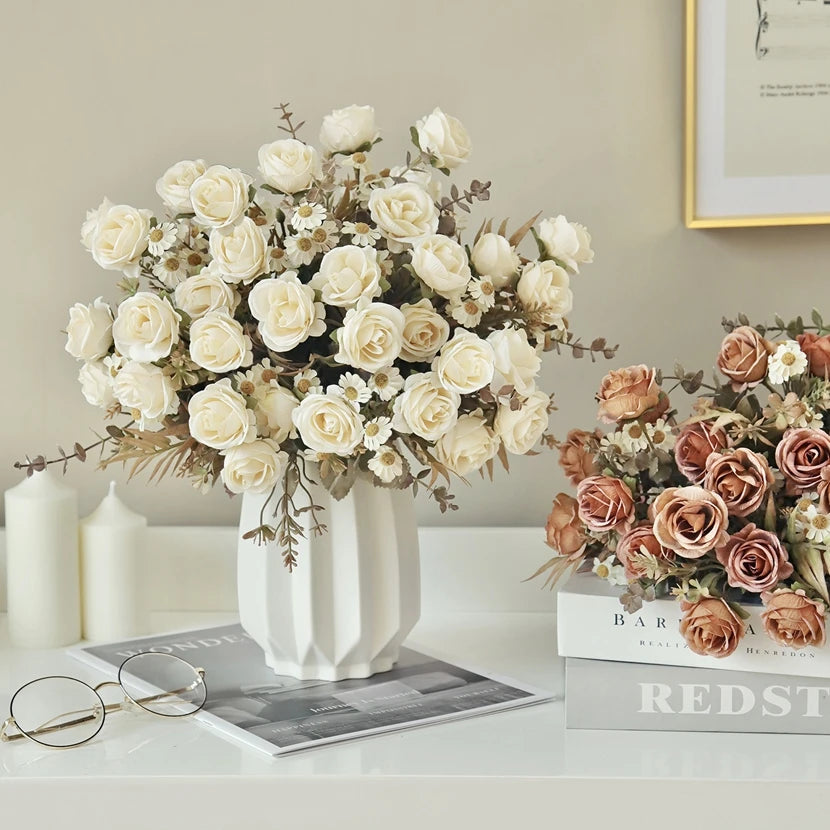 Silk Rose Artificial Flowers – Wedding, Home & Bridal Décor