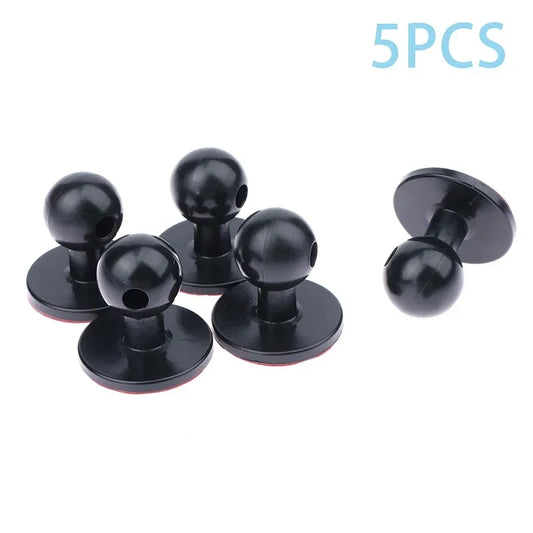 17mm Ball Head Glue Phone Mount Base 5-Pack | Car GPS Holder Car Phone Mount Base Oasis Select Default Title