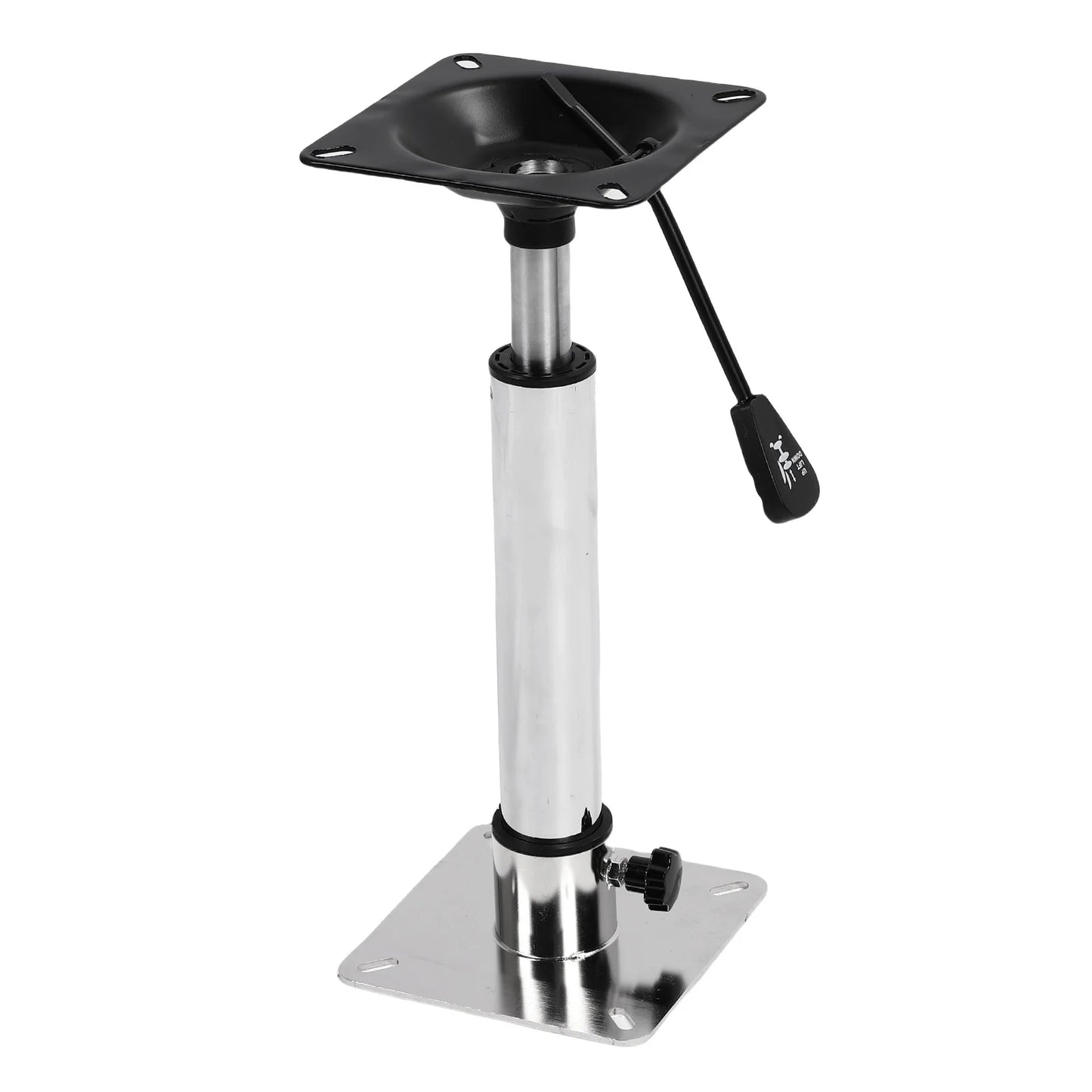 Stainless Steel Boat Seat Pedestal Base Mount Kit | 360° Rotatable