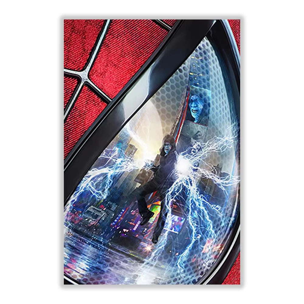 Marvel SpiderMan Canvas Painting Wall Art H Poster Superhero Movie Living Room Decoration Kids Room Peaceful Pleasures Health and Wellness 8-1PC 30x40cm