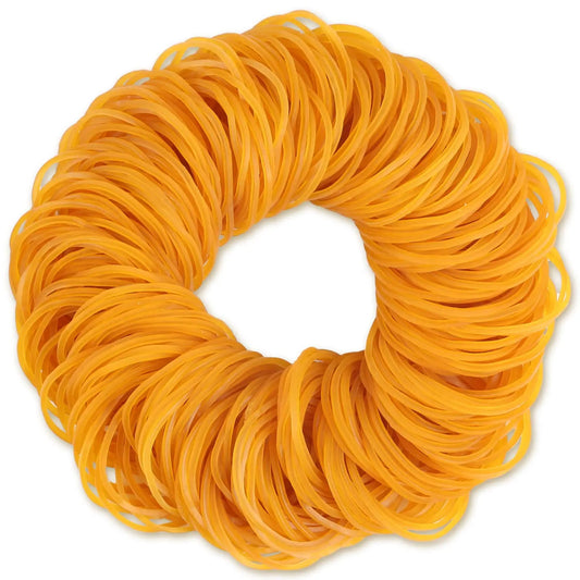 Yellow 40mm Rubber Bands – Bulk Office, Mail & Packaging