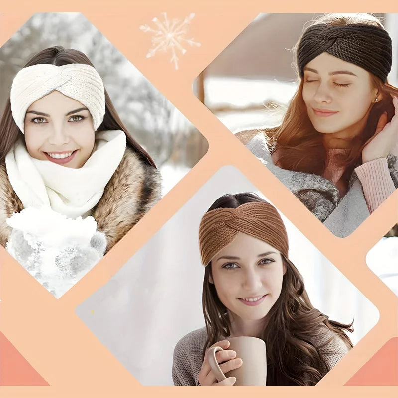 3pcs Women's Fashion Headbands - Bow Tie Design Peaceful Pleasures Health and Wellness