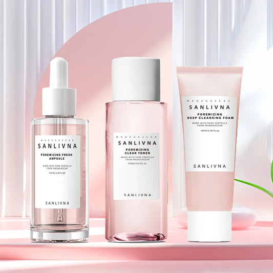 SANENDI Himalaya Essence Face Cleanser & Hydrating Toner Face Cleanser Toner Set Oasis Select 3 sets