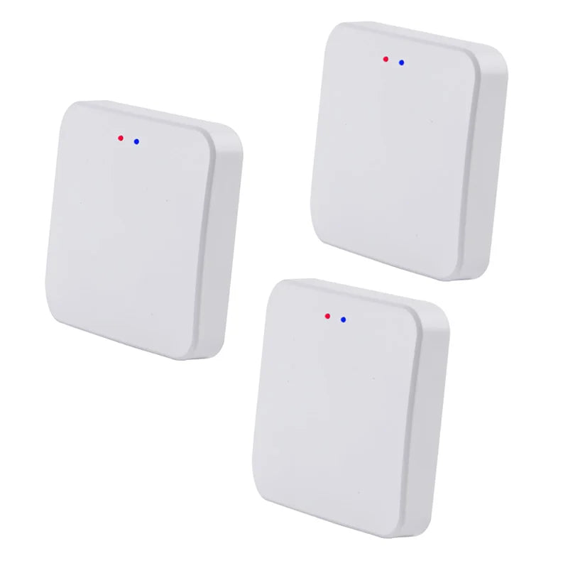 Tuya Multi-mode Gateway Hub ZigBee WiFi Bridge Bluetooth Mesh Hub Smart Life APP Remote Control Work With Alexa Google Home Peaceful Pleasures Health and Wellness 3PCS