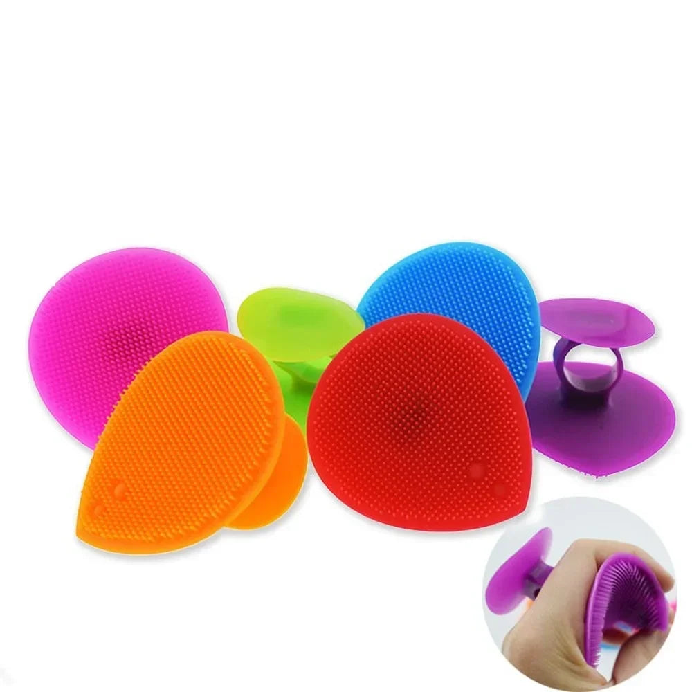 Oft Portable Face Cleansing Pad Comfortable Face Exfoliator Scrubbers Silicone Facial Cleansing Brush Peaceful Pleasures Health and Wellness
