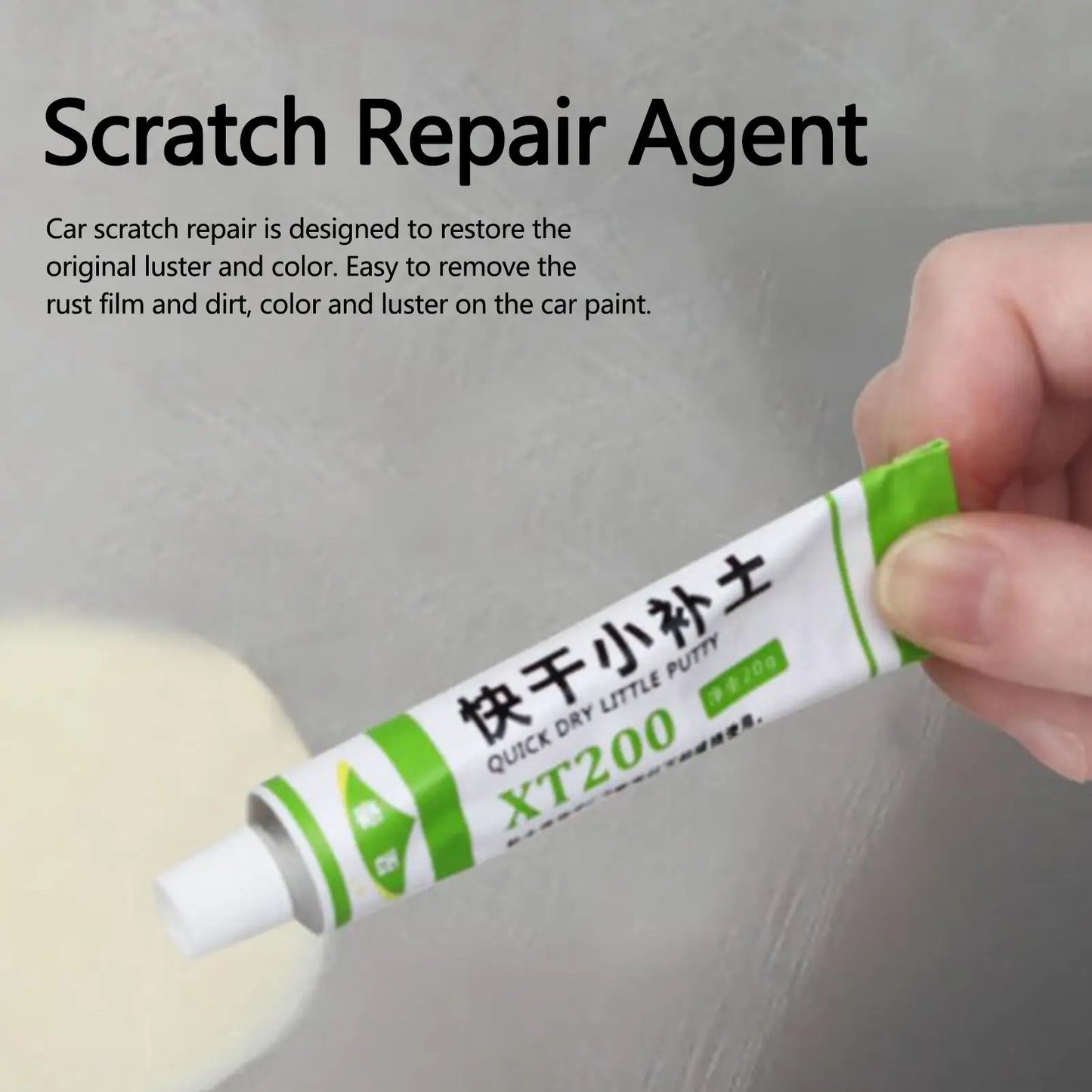 Fiberglass Boat Repair Paste Quick-drying Putty Paint Repair Gray Paint Scratch Eye-filling Agent Boat Maintenance Fast Curing Peaceful Pleasures Health and Wellness
