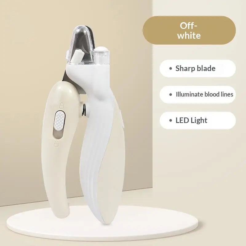 HELTC Pet Nail Clippers with LED Light for Cats & Dogs