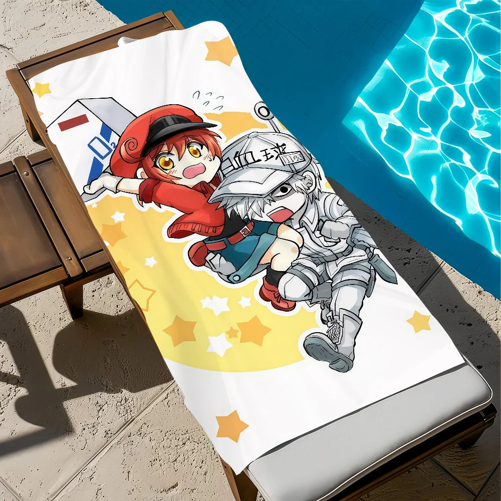 Quick-Dry Beach Towel | Soft Pool, Travel & Gym Towel – 11 Sizes