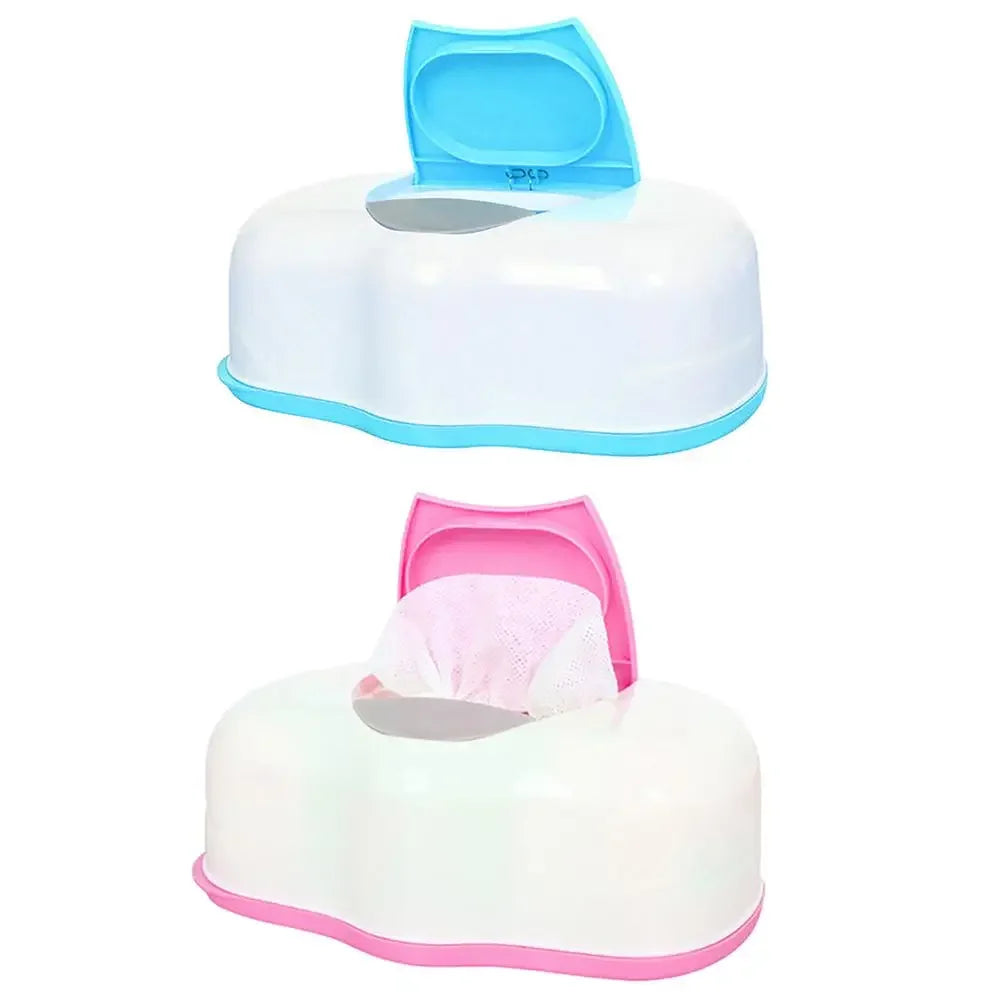 Reusable Baby Wipes Dispenser – Sealed Flip Lid Holder Case