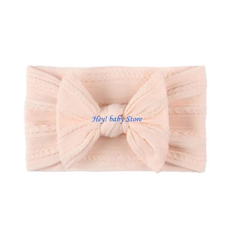 Soft Bow Headband for Baby Girls & Infants | Wide Band