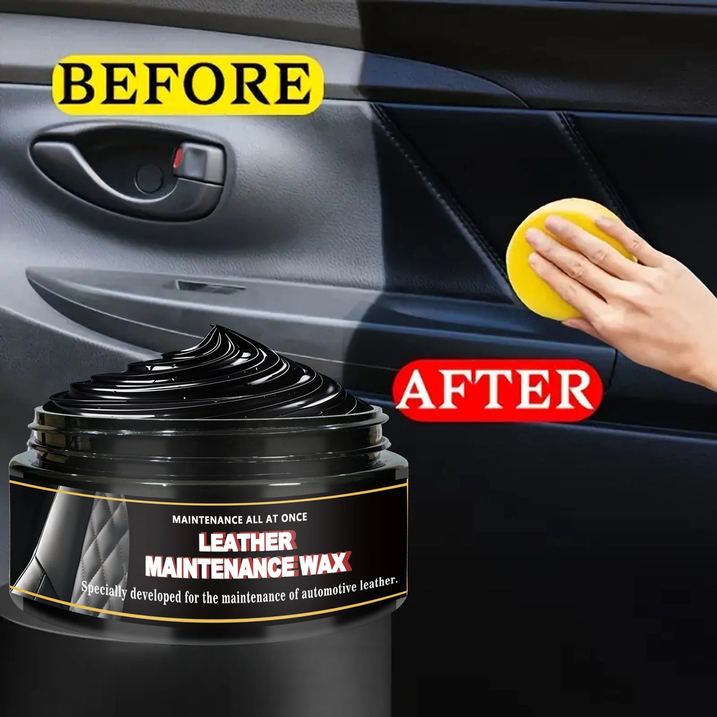 Car Interior Plastic Restoration Cream | Dashboard & Tire Shine