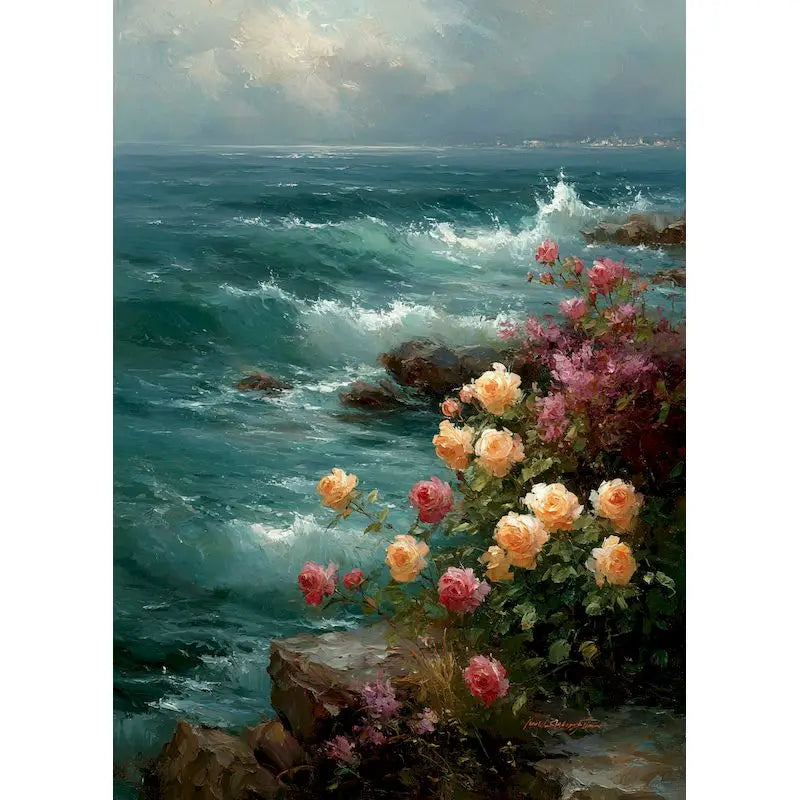 GATYZTORY Oil Painting By Numbers Frame Canvas Painting Sunset Seascape Number Painting Wall Decor Diy Gift Drawing By Number Peaceful Pleasures Health and Wellness 111-8 50x70cm Unframed
