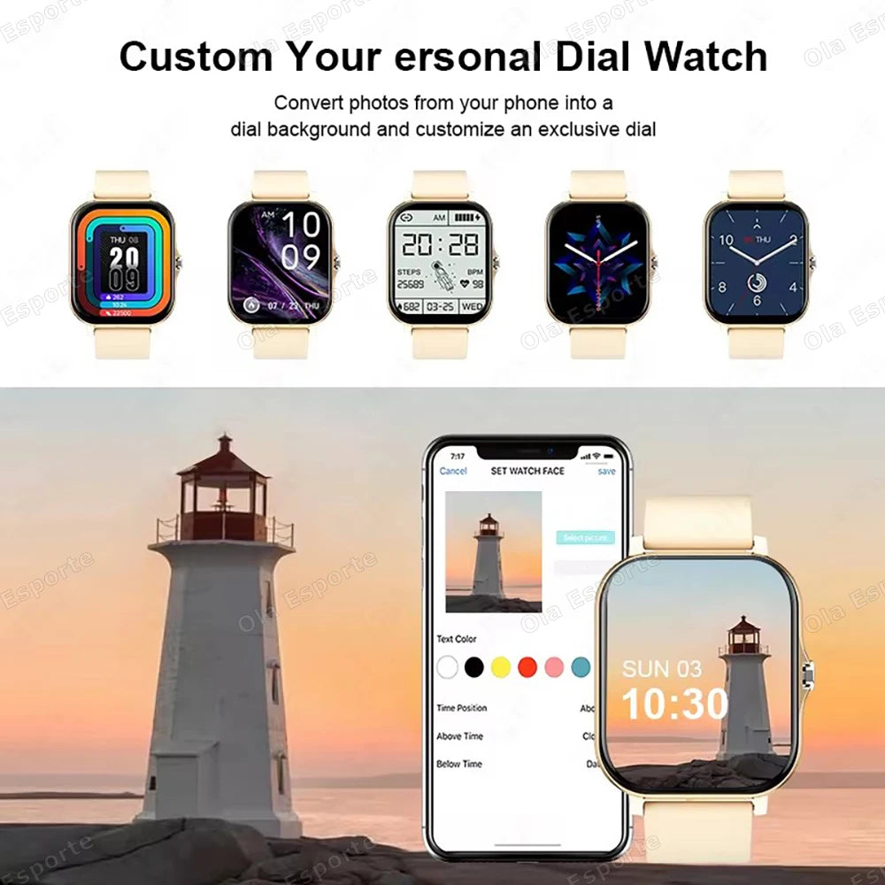 Ola Esporte 1.83" Smart Watch | Calls, Sleep & Fitness Tracker
