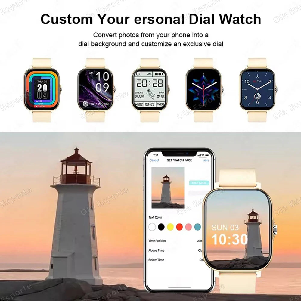 Ola Esporte 1.83" Smart Watch | Calls, Sleep & Activity Tracker
