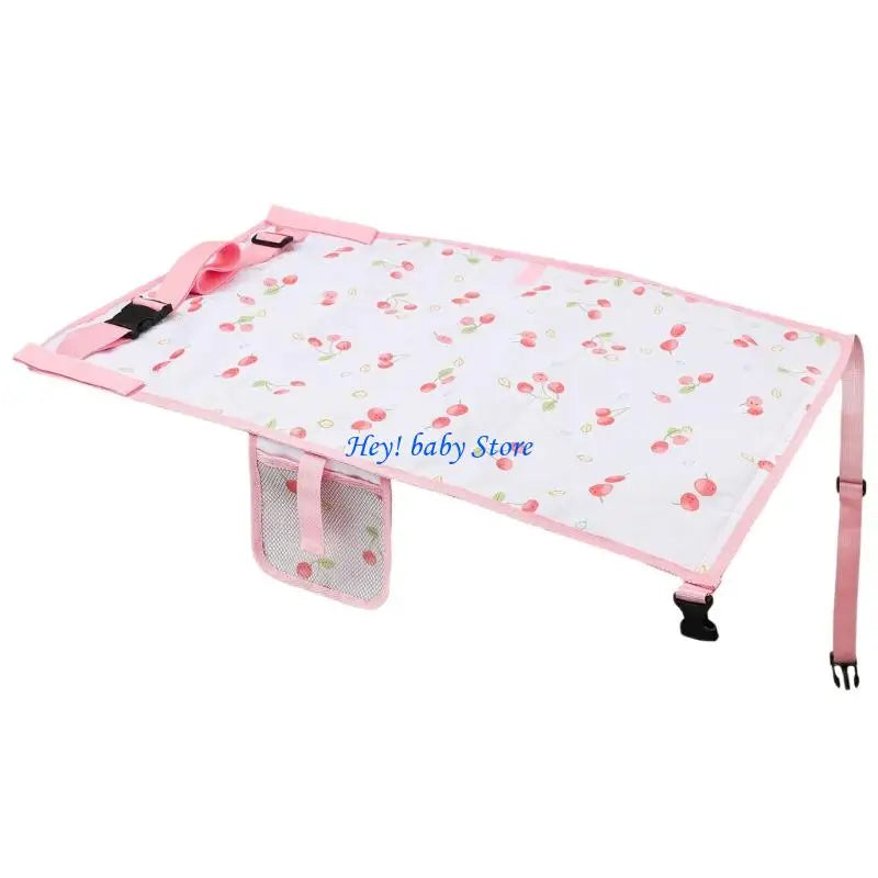 Kids Foldable Airplane Seat Extender & Footrest Pad for Travel