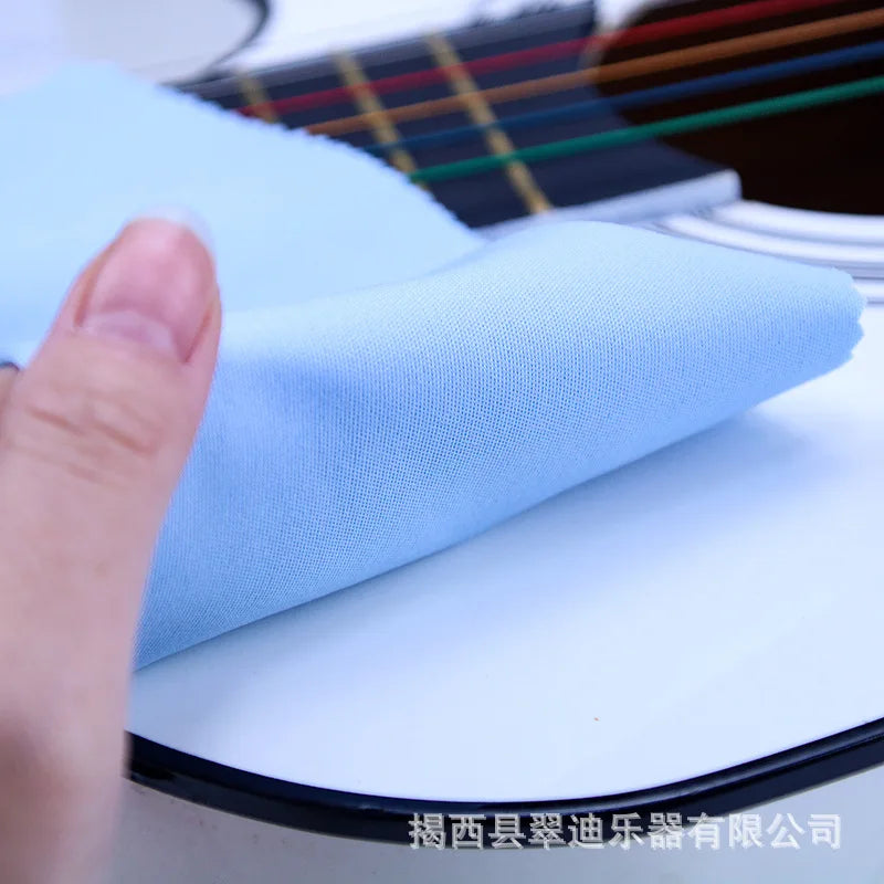 Microfiber Cleaning Polishing Polish Cloth 4 Colors Universal Musical