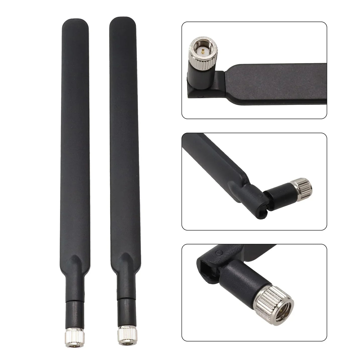 2-Pack 4G LTE SMA Router Antenna 5dBi | E5186 B525 B535 B310