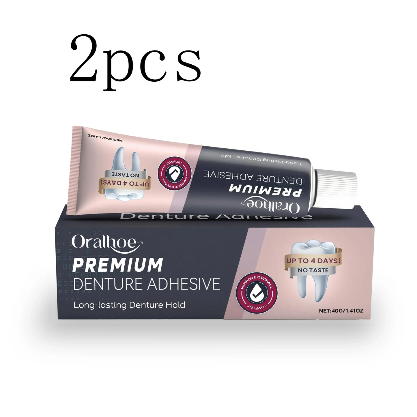 Denture Fixative Adhesive – Secure Hold & Natural Smile Daily