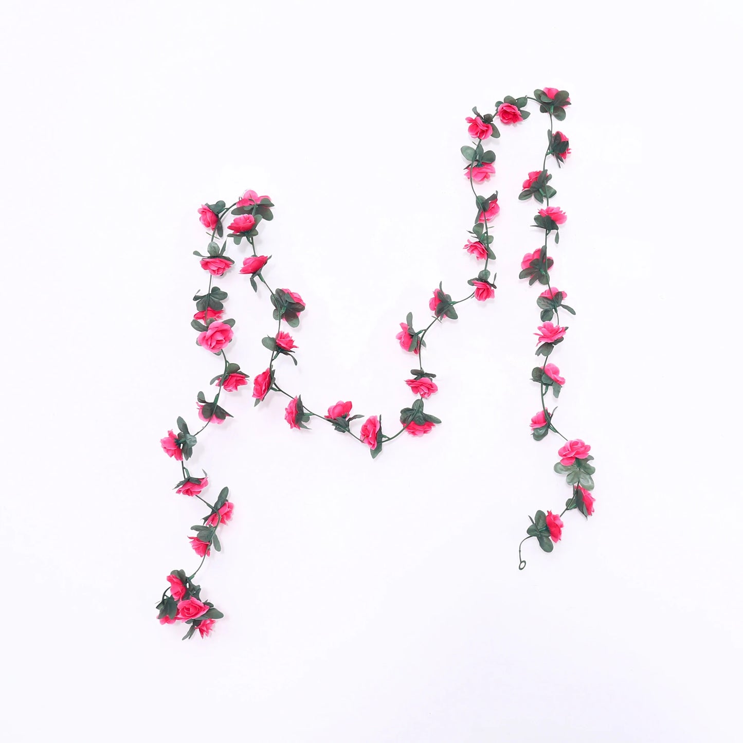 2.5m Silk Rose Artificial Flower Vine Garland – Wedding Decor
