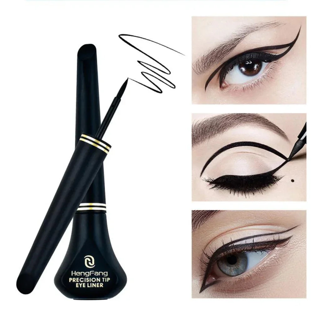 Black Liquid Eyeliner – Waterproof, Quick-Dry, Long-Lasting