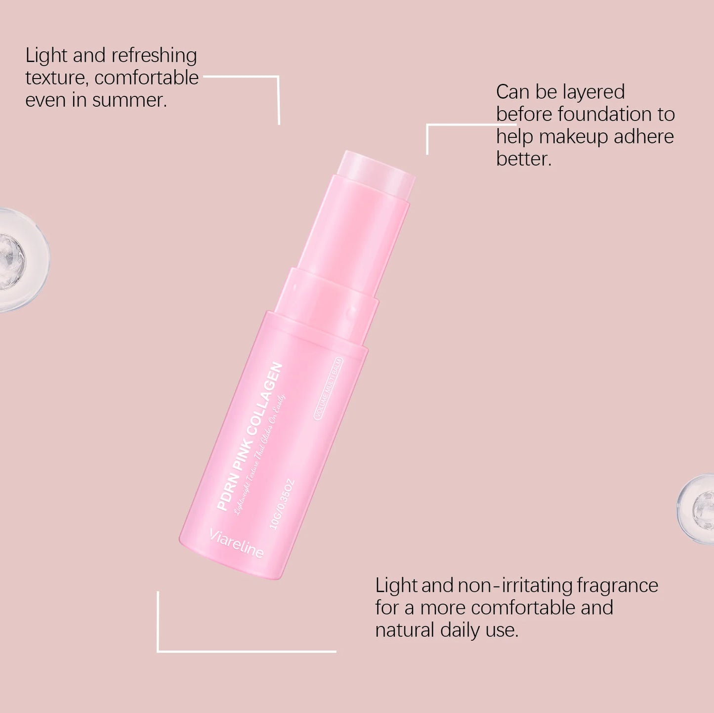 Pink Moisturizing Stick for Face & Neck – Lightweight Hydration