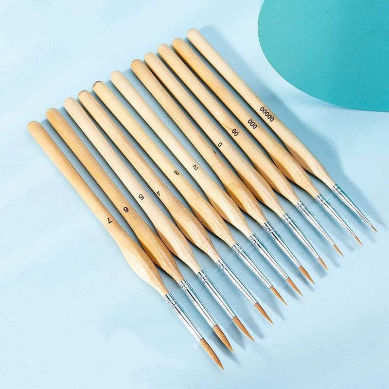 Dry Brushes Model Painting Domed Tip Drybrush Fine Detailing Scale