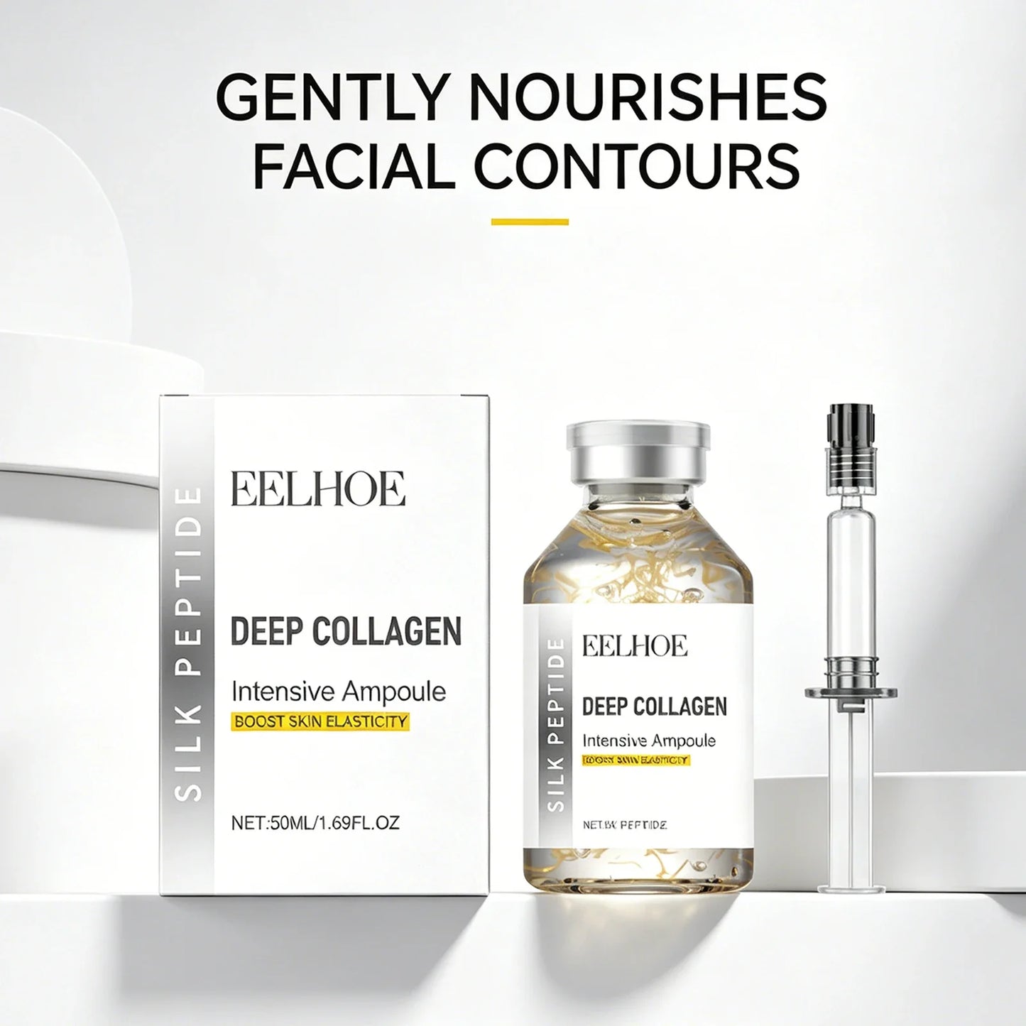 Silk Peptide Collagen Face Serum – Lifting & Firming Ampoule
