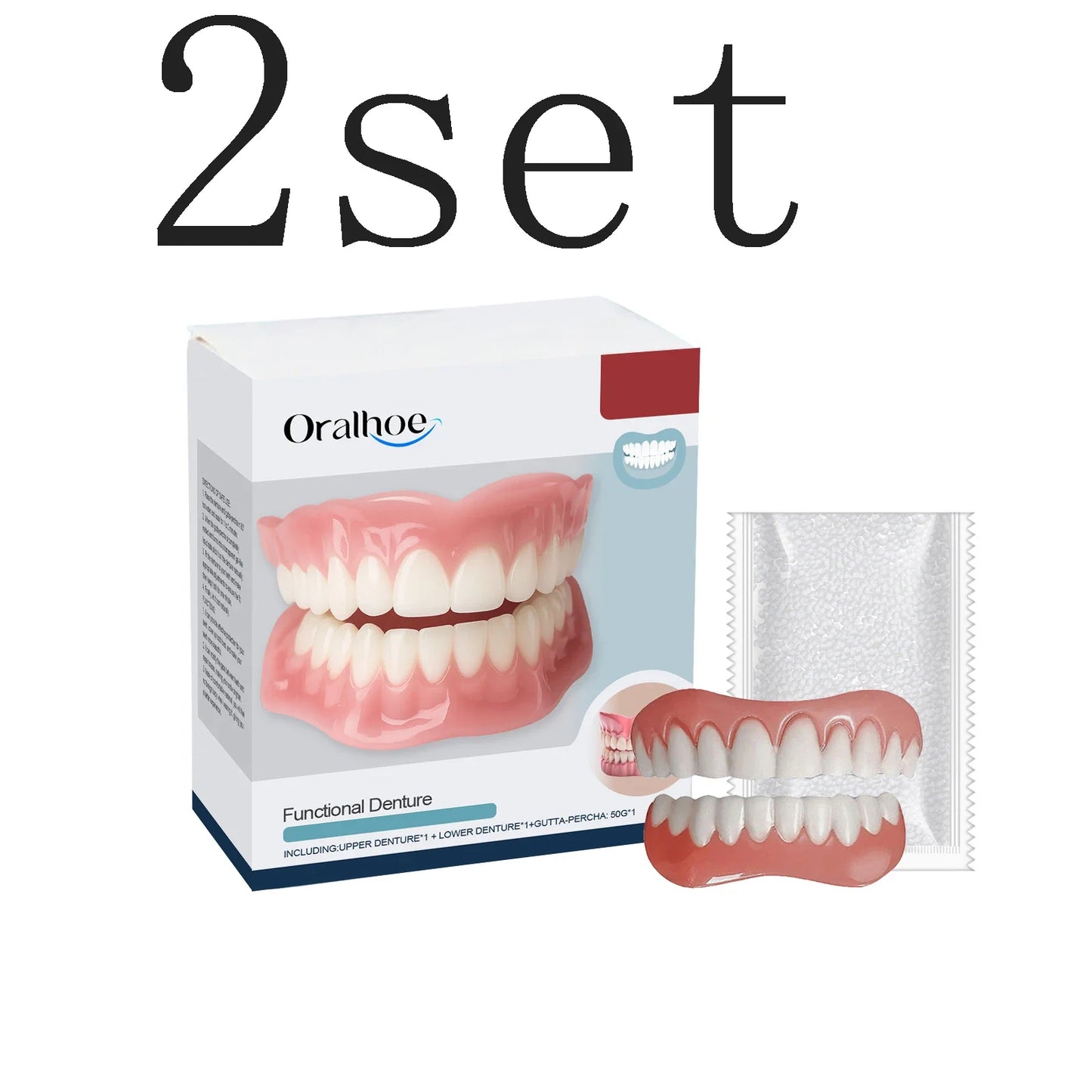 Denture Decoration Set – Natural Fit & Smile Enhancement