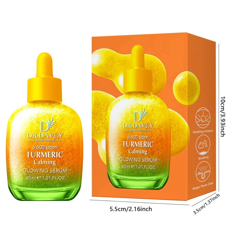 DR.DAVEY Turmeric Glowing Serum | 30ml Moisturizing Face Serum