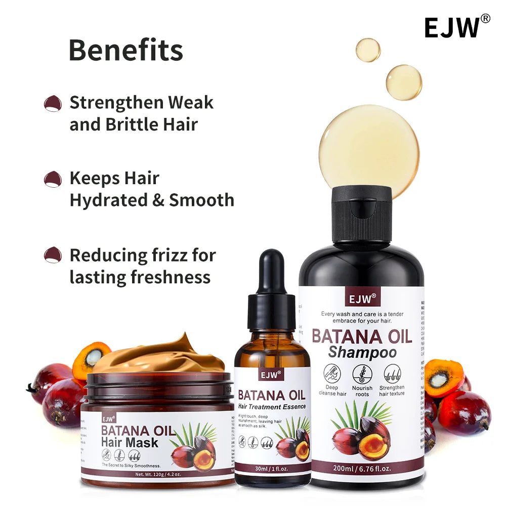 Batana Oil Shampoo for Hair Growth & Hair Loss Reduction