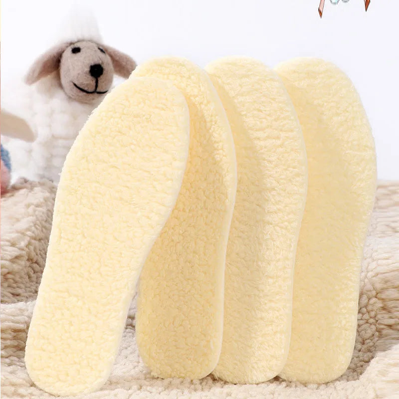 Kids Thermal Fleece Insoles | Warm Cuttable Winter Shoe Pads