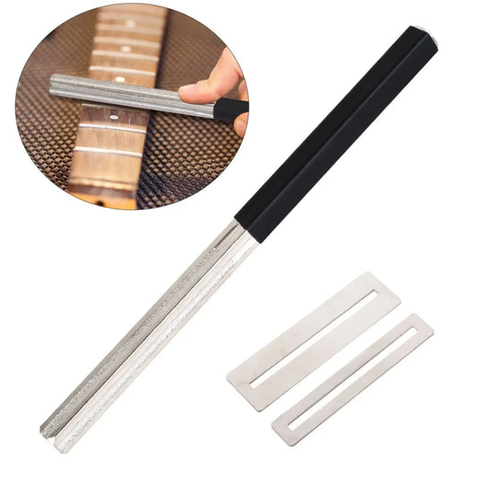 Guitar Fret Crowning File Wooden Polished Repair Maintenance Luthier Peaceful Pleasures Health and Wellness Default Title