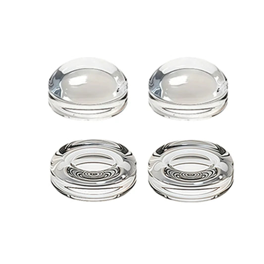 Joystick Cap Liquid Silicone Protective Cap Suitable For Switch2 Game Console Controller Transparent Controller Crystal Cap Peaceful Pleasures Health and Wellness