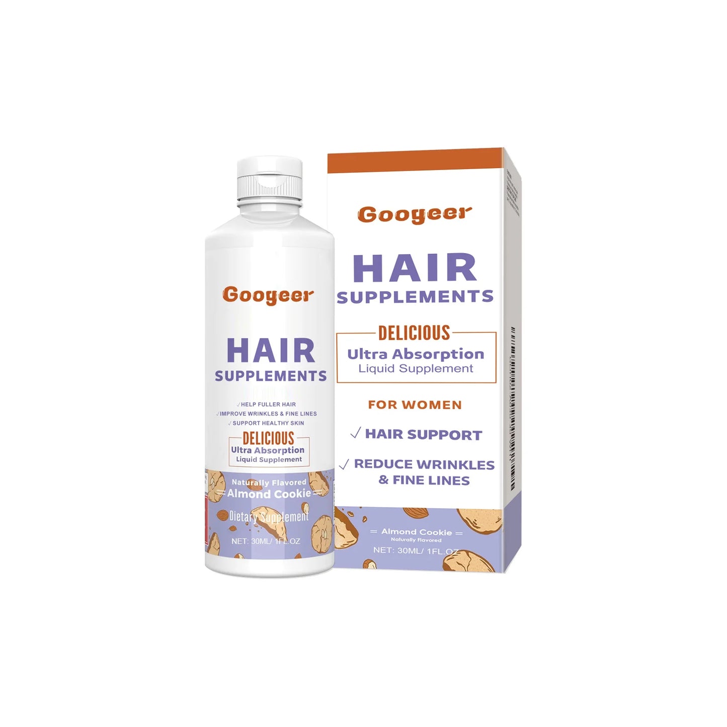 Biotin Vitamin B6 Pumpkin Seed Oil Hair Liquid Supplement 30ml