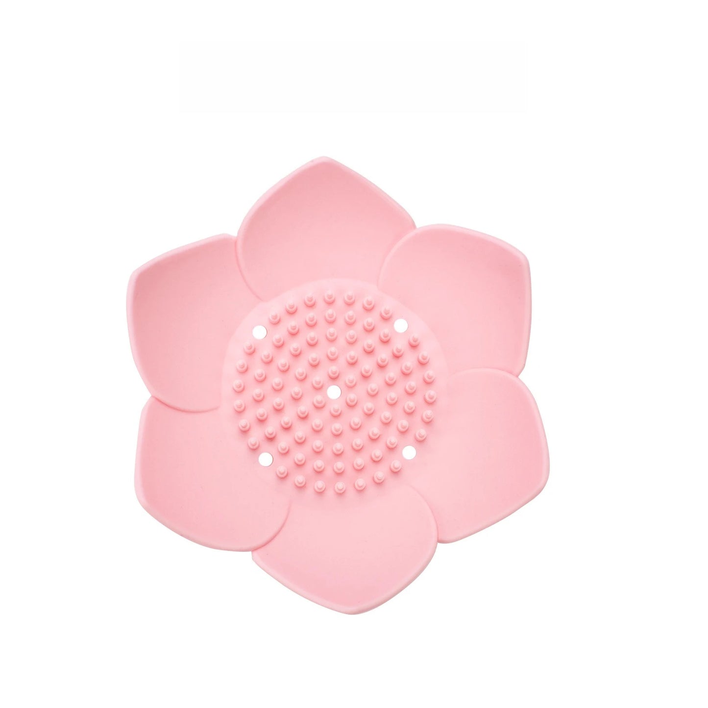 Lotus Silicone Soap Dish with Drainage | Bathroom Soap Holder