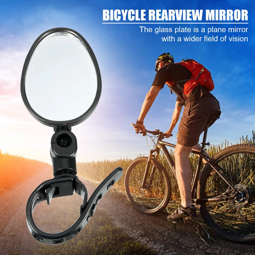 360° Adjustable Bicycle Rearview Mirror – Universal Handlebar Fit Peaceful Pleasures Health and Wellness