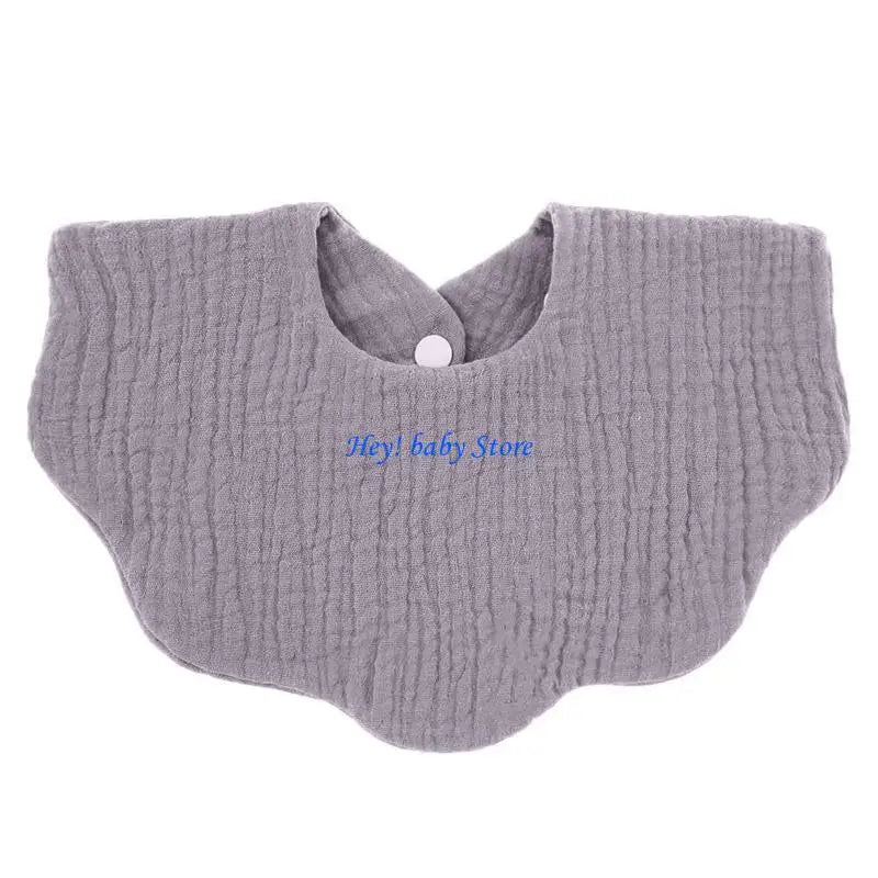 Baby Bandana Bib Burp Cloth | Soft Cotton Drool Scarf 0–18M