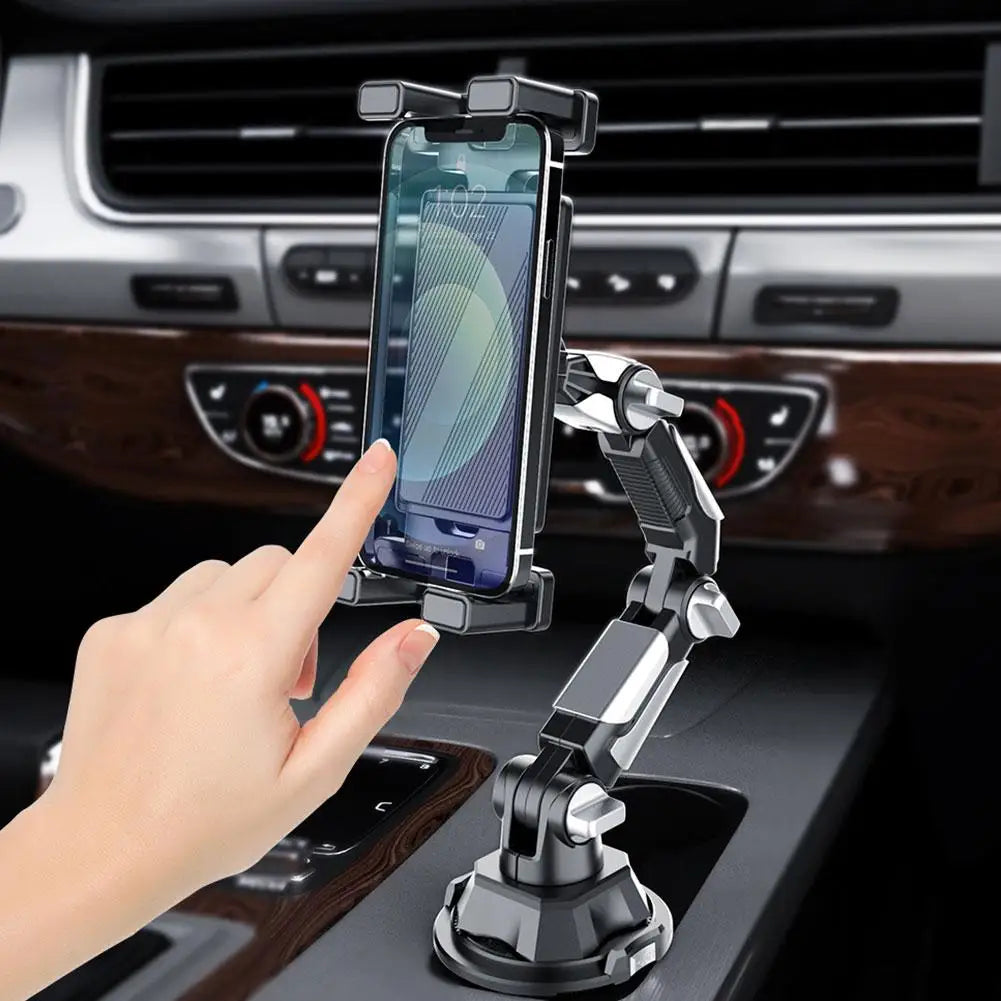 360° Car Cup Holder Phone & Tablet Mount | Universal 4–12.9" Car Phone Mount Peaceful Pleasures Health and Wellness