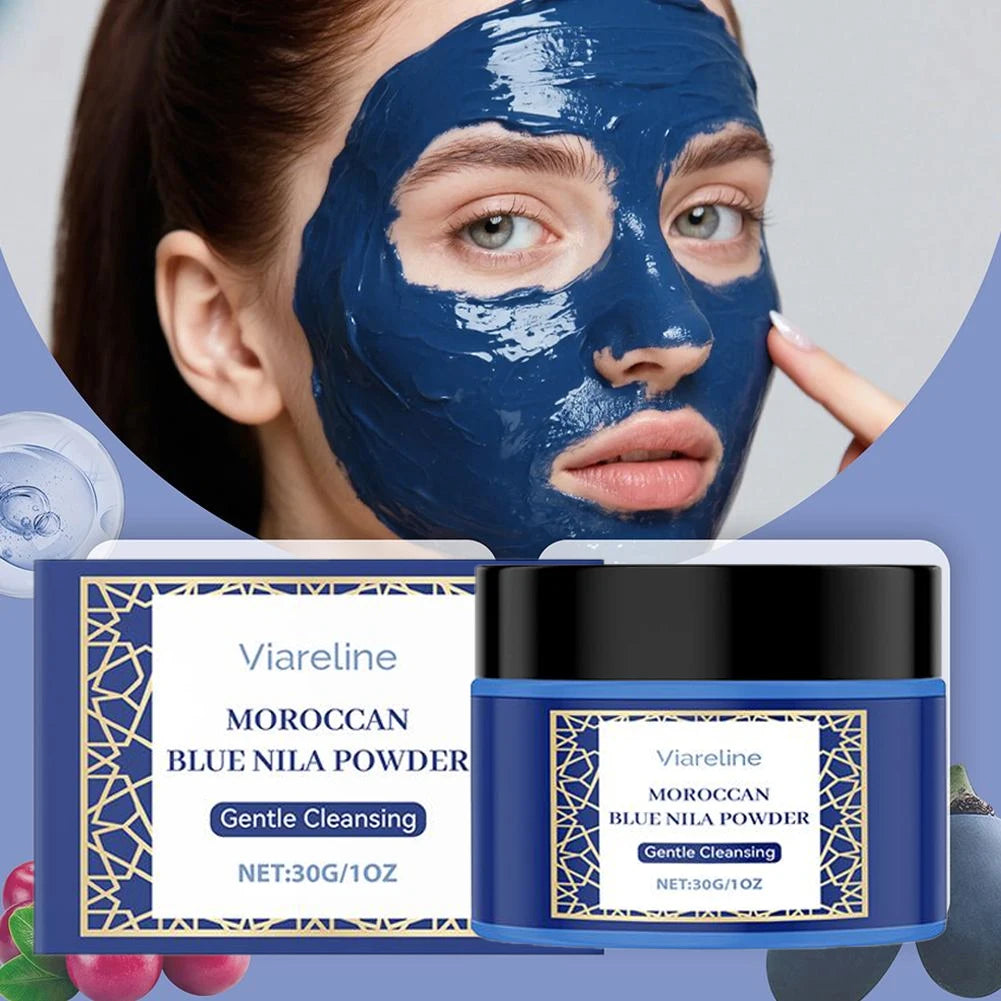 30g Facial Mask Powder Gentle Cleansing Pores Oil Control Increasing Elasticity Deep Hydration Glowing Skin Care Product Peaceful Pleasures Health and Wellness
