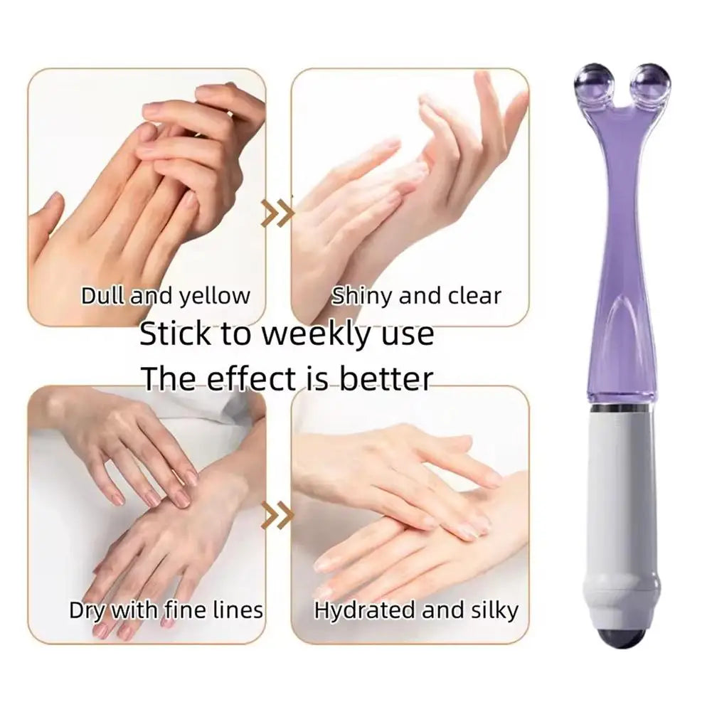 Finger Massager Multifunctional Joint Care Relieve Soreness Snail shaped Steel Magnetic Bead Finger Joint Acupoint Massager Roll Peaceful Pleasures Health and Wellness