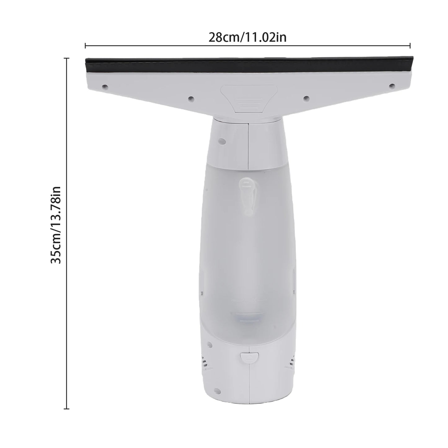 Window Cleaning Robot Handheld Electric Glass Cleaner 2000Pa Powerful Suction Power By Rechargeable Battery Peaceful Pleasures Health and Wellness
